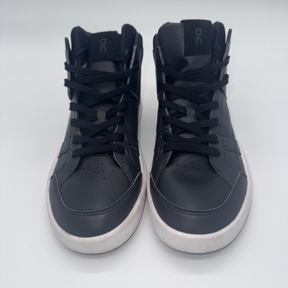 On Cloud The Roger Clubhouse Mid Sneakers Women's US 7.5 EU 38.5 Lace Up Black